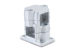 GN 141-Two-way connecting clamps with mounting base